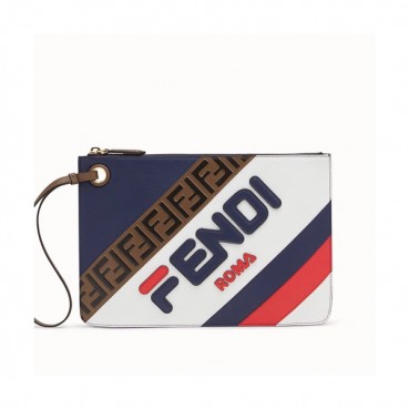 Fendi 2019 Leather Clutch Bag ,29.5CM 