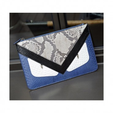 Fendi 2019 Leather Clutch Bag ,29.5CM 