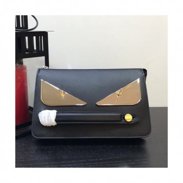 [이건 사야돼]Fendi 2019 Leather Bag Bugs Clutch Bag ,24CM 
