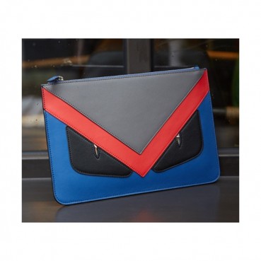 Fendi 2019 Leather Clutch Bag ,29.5CM 