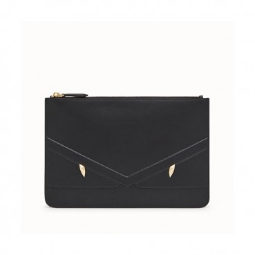 Fendi 2019 Leather Bag Bugs Clutch Bag ,29.5CM 