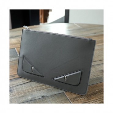 Fendi 2019 Leather Bag Bugs Clutch Bag ,29.5CM 