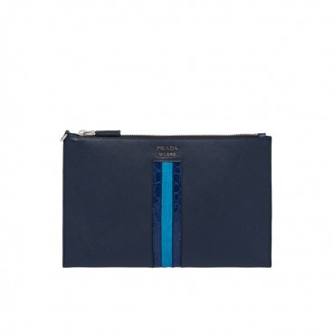 Prada 2019 Mens Clutch Bag,28CM 