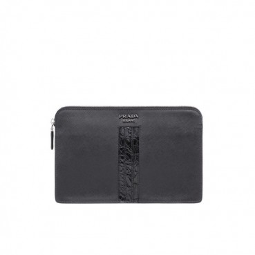 Prada Mens Clutch Bag ,27CM 