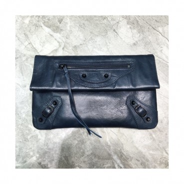 Balenciaga 2019 Leather Clutch Bag,30CM 