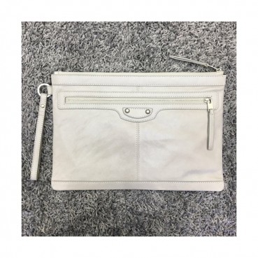 [특가세일]Balenciaga 2019 Leather Clutch Bag,37CM 