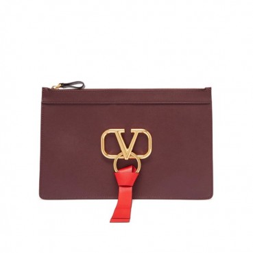 Valentino 2019 Leather Clutch Bag  