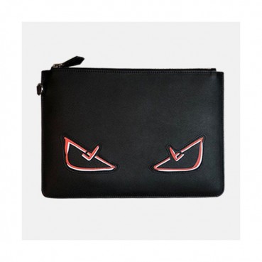 Fendi Leather Clutch Bag ,30CM 