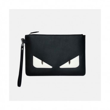 Fendi Leather Clutch Bag ,30CM 