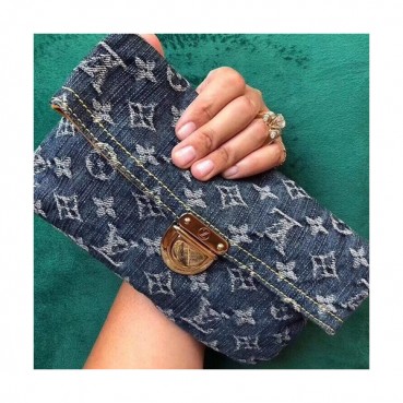 Louis Vuitton Supreme  Monogram Clutch Bag,25cm 