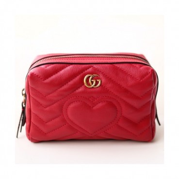 Gucci Marmont Matlase Pouch Clutch Bag,16CM 