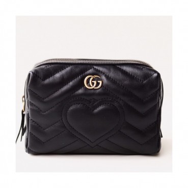 Gucci Marmont Matlase Pouch Clutch Bag,16CM 