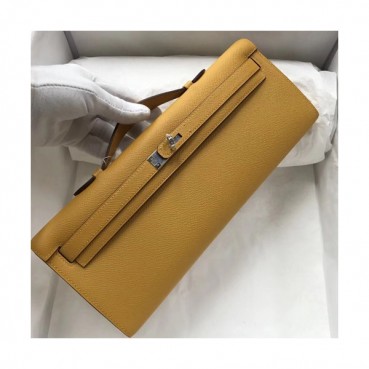 Hermes Kelly Cut Epsom Leather Clutch Bag ,31cm 