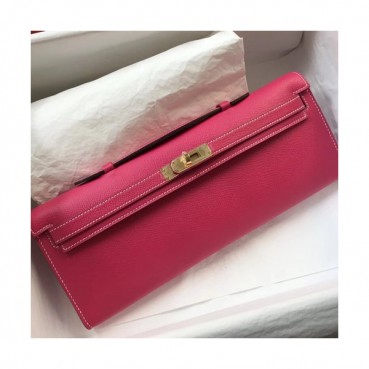 Hermes Kelly Cut Epsom Leather Clutch Bag ,31cm 