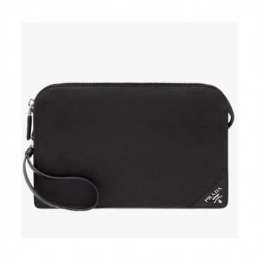 Prada Saffiano Mens Clutch Bag ,26.5CM 