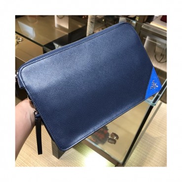 Prada Saffiano Mens Clutch Bag ,26.5CM 