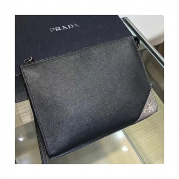 Prada Mens Clutch Bag ,24CM 