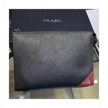 Prada Mens Clutch Bag ,24CM 