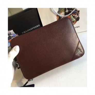 Prada Mens Clutch Bag ,23.5CM 