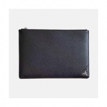 Prada Saffiano Mens Clutch Bag ,28CM 