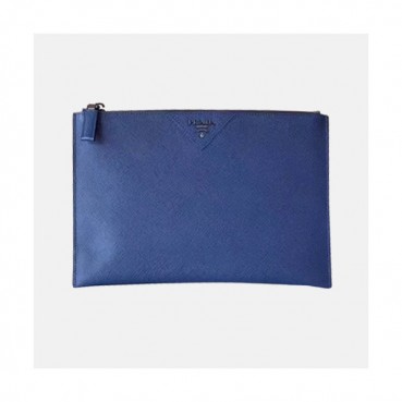 Prada Saffiano Mens Clutch Bag ,28CM 