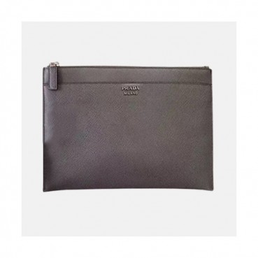 Prada Saffiano Mens Clutch Bag ,29CM 