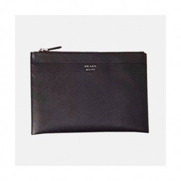 Prada Saffiano Mens Clutch Bag ,29CM 