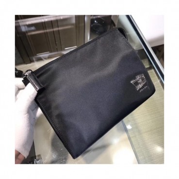 Prada 2018 Nylon Clutch Bag ,23CM 