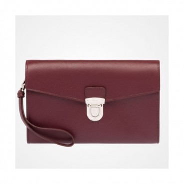Prada Saffiano Mens Clutch Bag ,24CM 