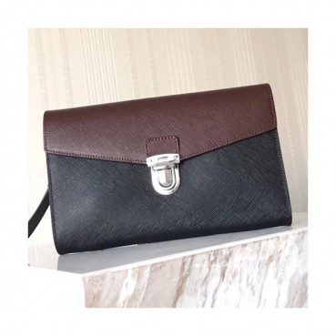 Prada Saffiano Mens Clutch Bag ,24CM 