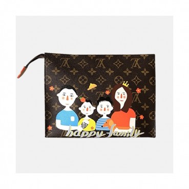 Louis Vuitton Monogram Clutch Bag,26cm 