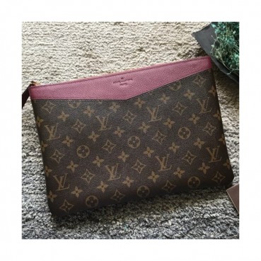 Louis Vuitton Daily Pouch MonogramClutch Bag,29.5cm