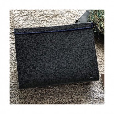 Louis Vuitton Taiga Pochette Voyage Clutch Bag,26cm 