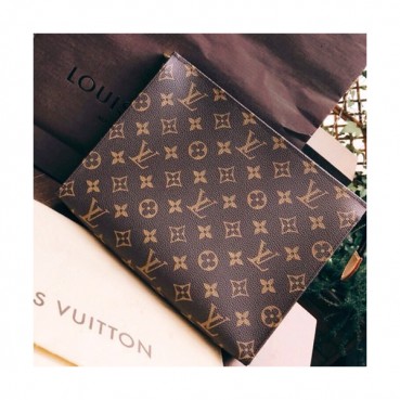 Louis Vuitton Monogram Clutch Bag,26cm 