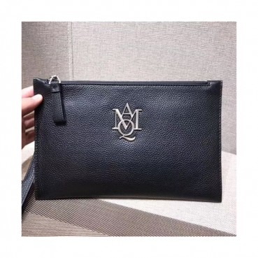 Alexander Mcqueen 2018 Leather Clutch Bag ,28CM 
