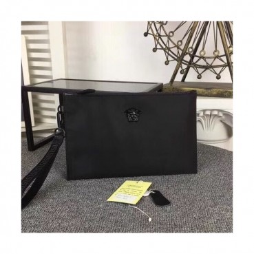 Versace Leather Clutch Bag,27CM 