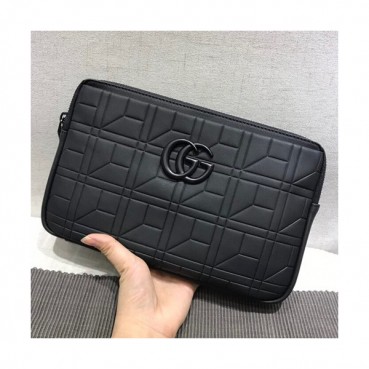Gucci 2018 Leather Clutch Bag ,26CM 