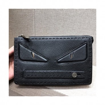 Fendi Leather Clutch Bag ,24CM 