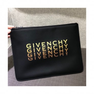 Givenchy 2018 Leather Clutch Bag,30cm 