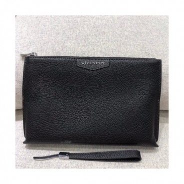 Givenchy Leather Clutch Bag,28cm 