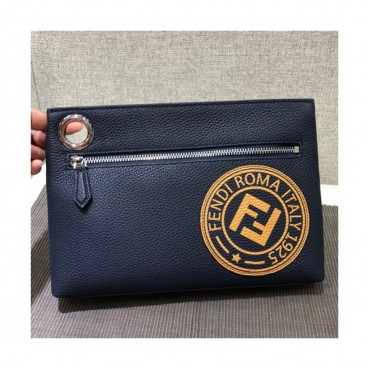 Fendi Leather Clutch Bag ,26CM 