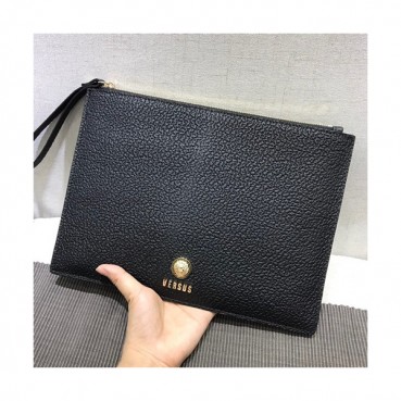 Versace Leather Clutch Bag,28CM 