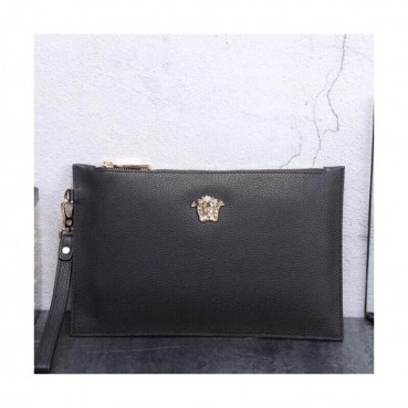 Versace Leather Clutch Bag,28CM 