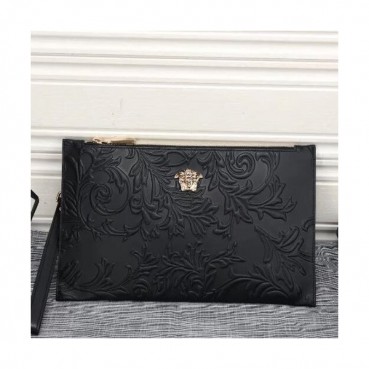 Versace Leather Clutch Bag,28CM 