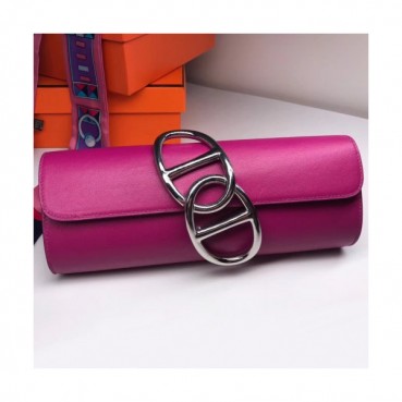 Hermes Egee Swift Leather Clutch Bag  