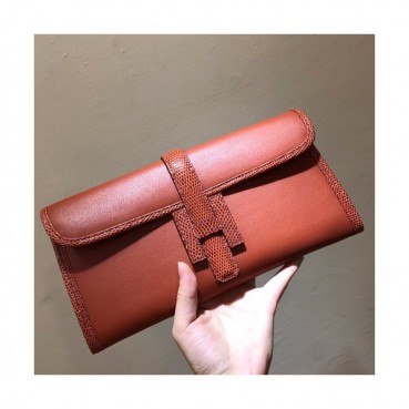 Hermes Jige Swift Leather Clutch Bag ,29cm 