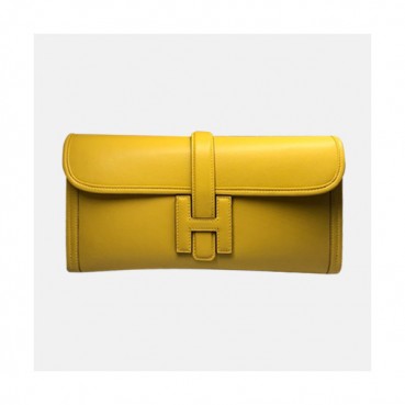 Hermes Jige Swift Leather Clutch Bag ,29cm 