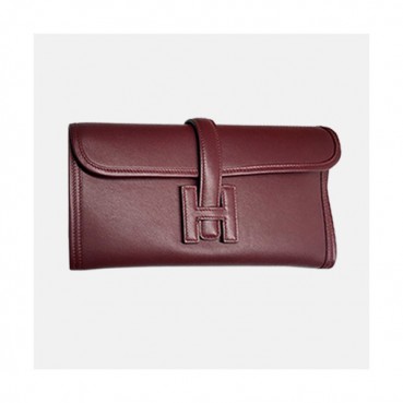 Hermes Jige Swift Leather Clutch Bag ,29cm 