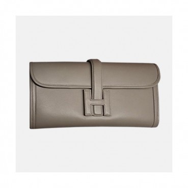 Hermes Jige Swift Leather Clutch Bag ,29cm 