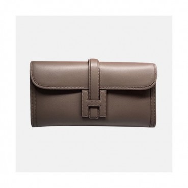 Hermes Jige Swift Leather Clutch Bag ,29cm 